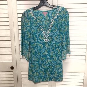 Blue and Green Lilly Pulitzer Dress